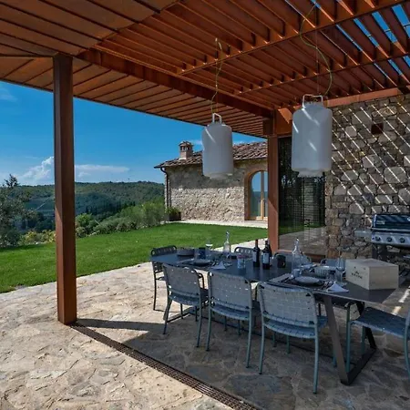 Riecine Capanna 4 Villa Gaiole in Chianti