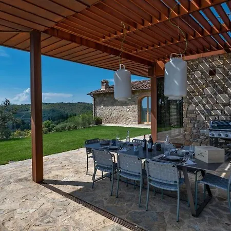 Riecine Capanna 4 Villa Gaiole in Chianti