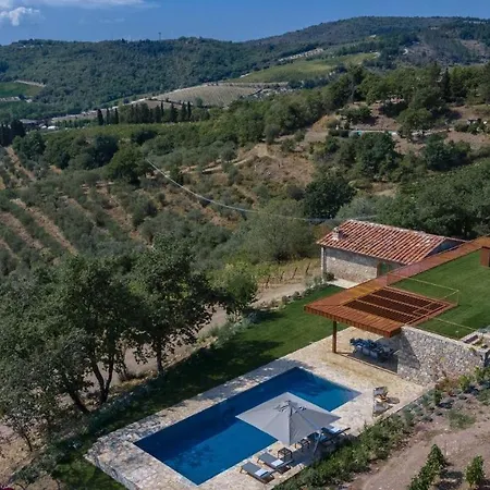 Riecine Capanna 4 Villa Gaiole in Chianti